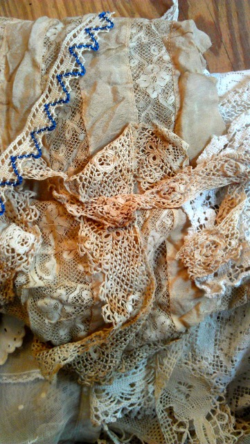 Photo of Assorted Lace Before